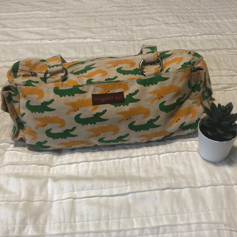 Crocodile print bag by Bungalow 360